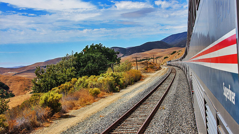 Riding the Historical California Zephyr Dome Car Down the California Coast