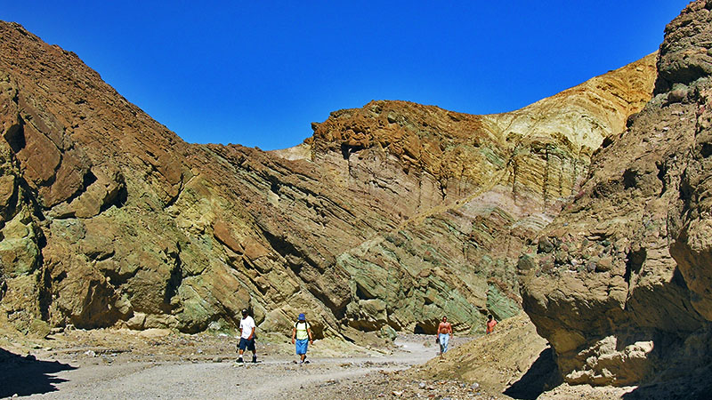 Golden Canyon Hike Death Valley