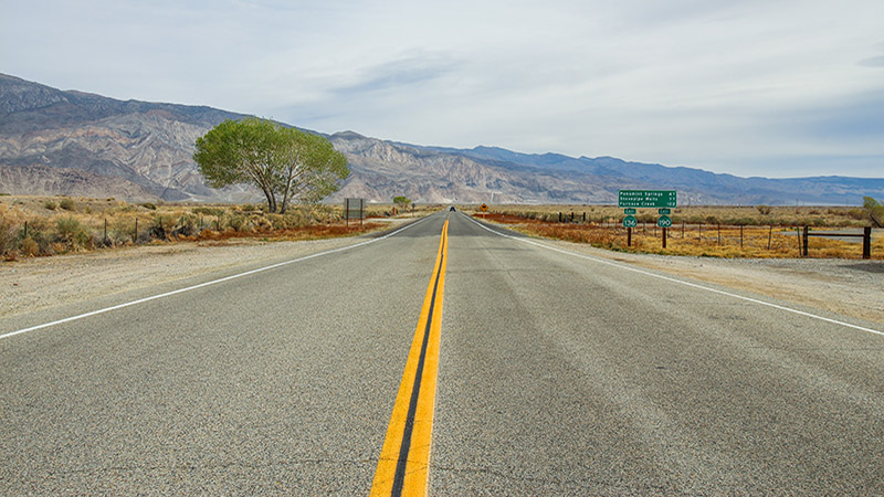 Ghost Town Trail Near Lone Pine