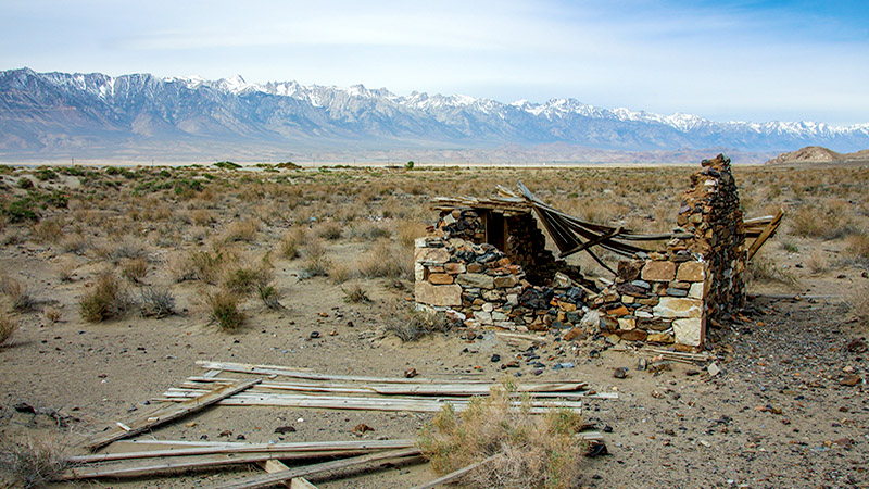 Ghost Town Trail Near Lone Pine