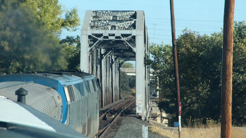 Crossing the American River