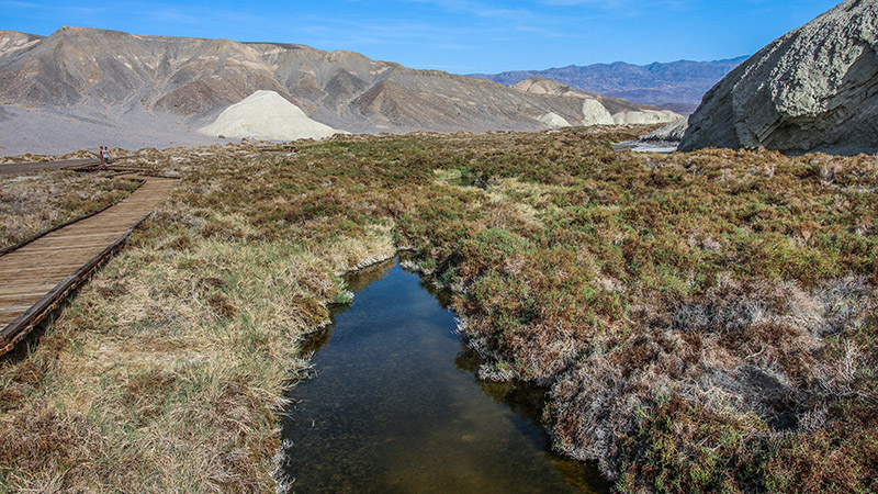 Calm waters of Salt Creek