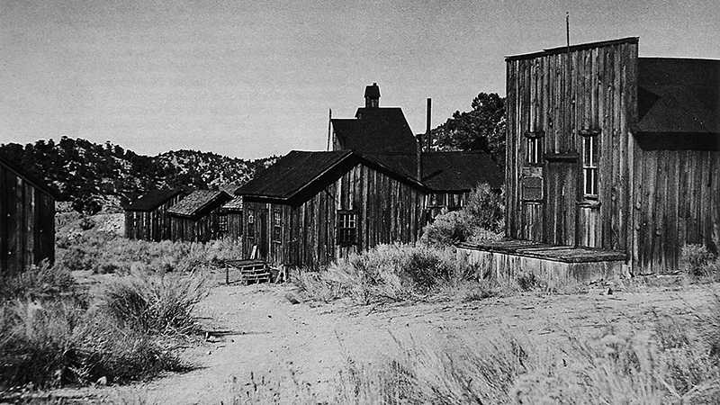 Rose Mine townsite in 1909